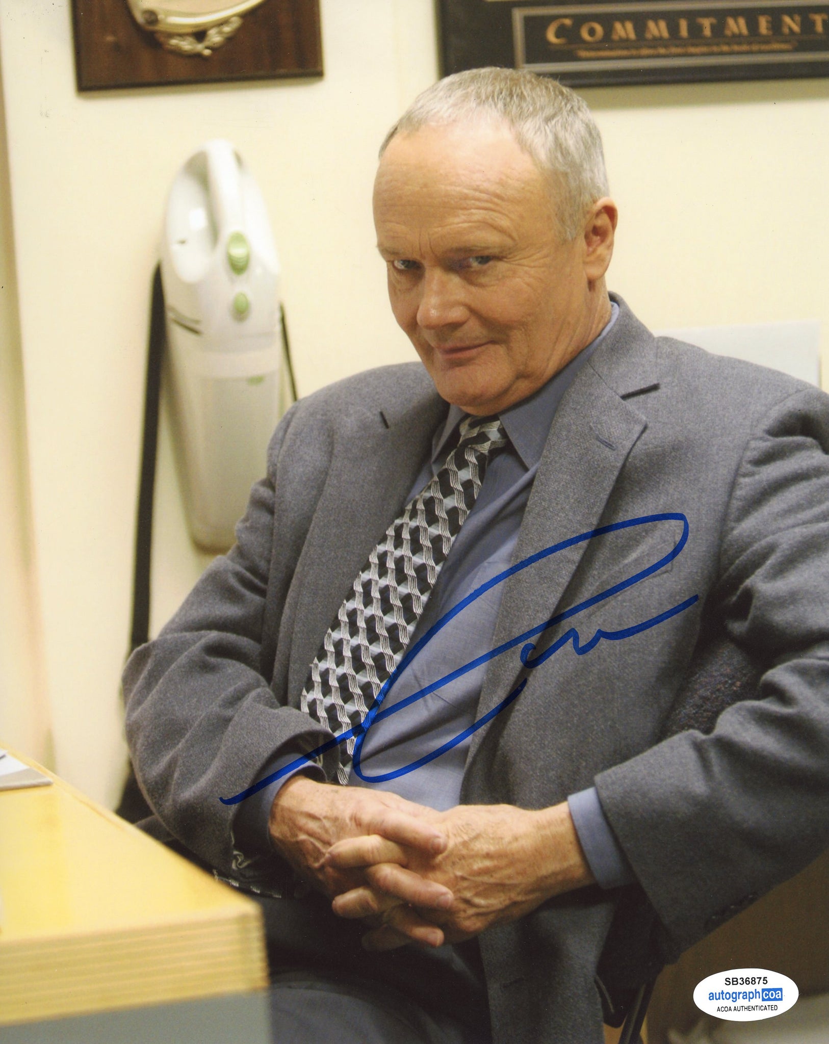 Creed Bratton The Office Signed Autograph 8x10 Photo ACOA