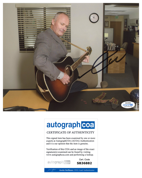 Creed Bratton The Office Signed Autograph 8x10 Photo ACOA