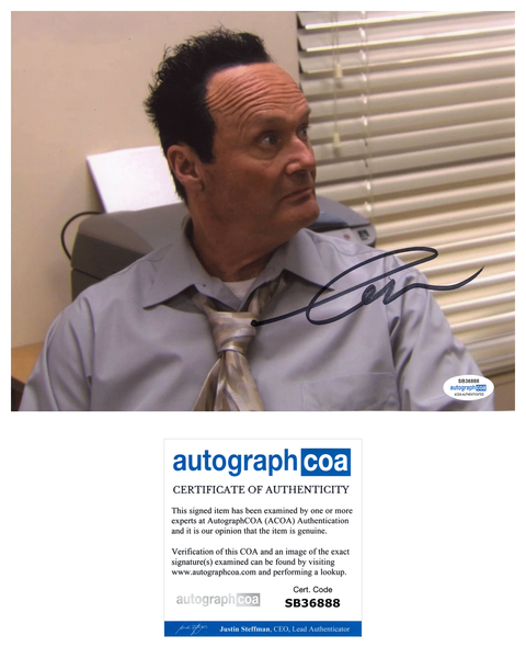 Creed Bratton The Office Signed Autograph 8x10 Photo ACOA