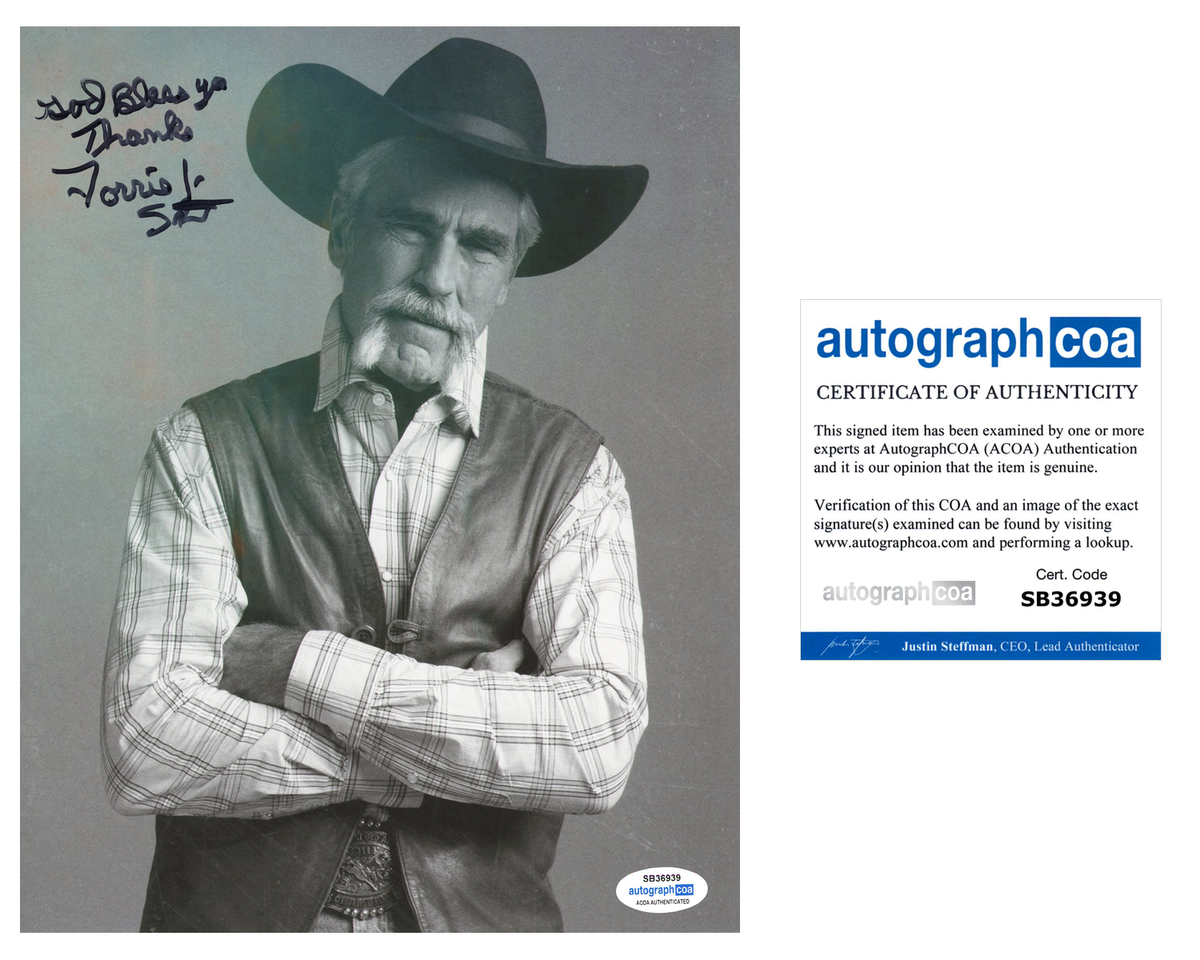 Forrie J Smith Yellowstone Signed Autograph 8x10 Photo ACOA Outlaw Forrie j smith yellowstone signed autograph 8x10 photo acoa outlaw