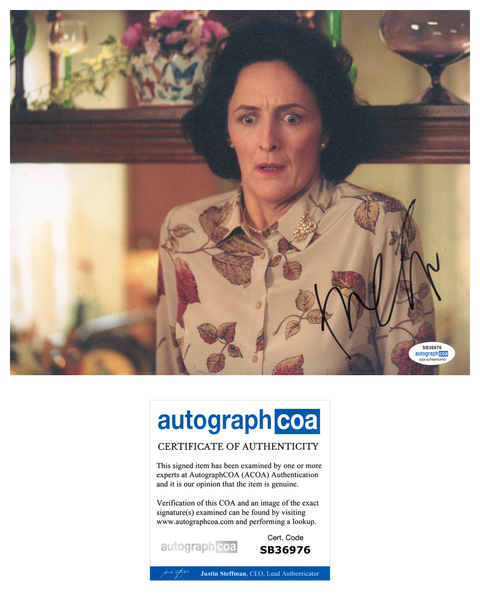 Fiona Shaw Harry Potter Signed Autograph 8x10 Photo ACOA