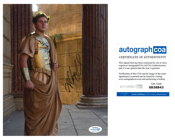 Allen Leech Rome Signed Autogrpah 8x10 Photo ACOA