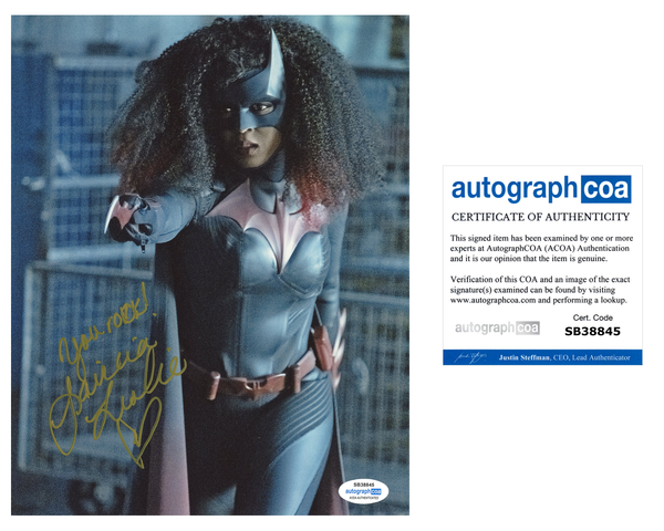 Javicia Leslie Batwoman Signed Autograph 8x10 Photo ACOA