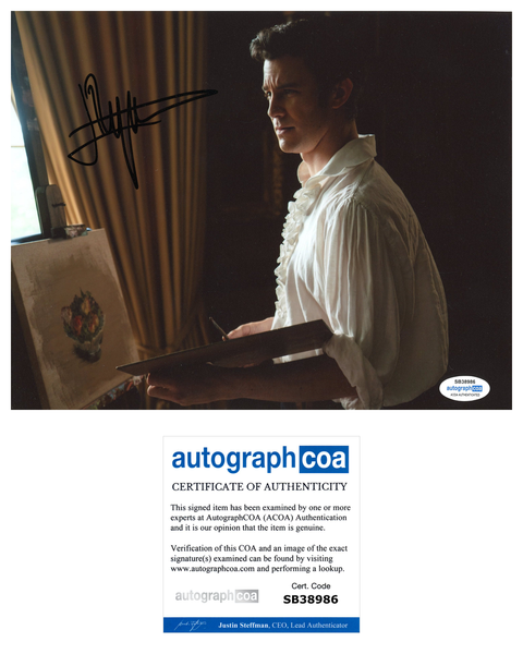 Luke Thompson Bridgerton Signed Autograph 8x10 Photo ACOA