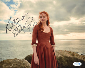 Eleanor Tomlinson Poldark Signed Autograph 8x10 Photo ACOA