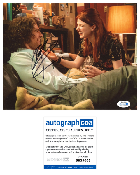 Rose Leslie Theo James Time Traveller's Wife Signed Autograph 8x10 Photo ACOA