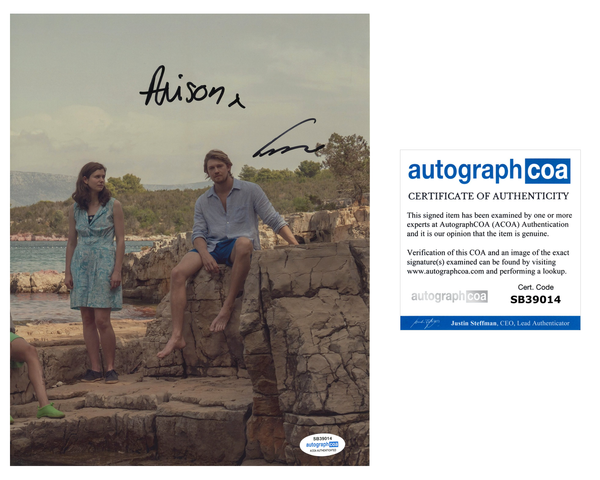 Alison Oliver Joe Alwyn Conversations with Friends Signed Autograph 8x10 Photo ACOA