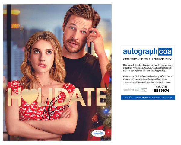 Luke Bracey Hollidate Signed Autograph 8x10 Photo ACOA