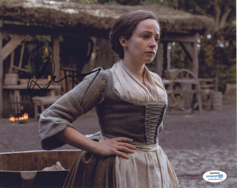 Laura Donnelly Outlander Signed Autograph 8x10 Photo ACOA
