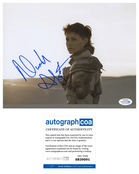 Niamh Algar Raised by Wolves Signed Autograph 8x10 Photo ACOA
