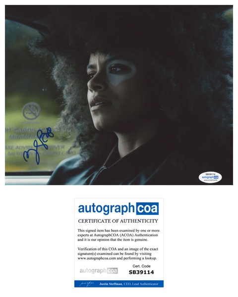 Zazie Beetz Joker Signed Autograph 8x10 Photo ACOA