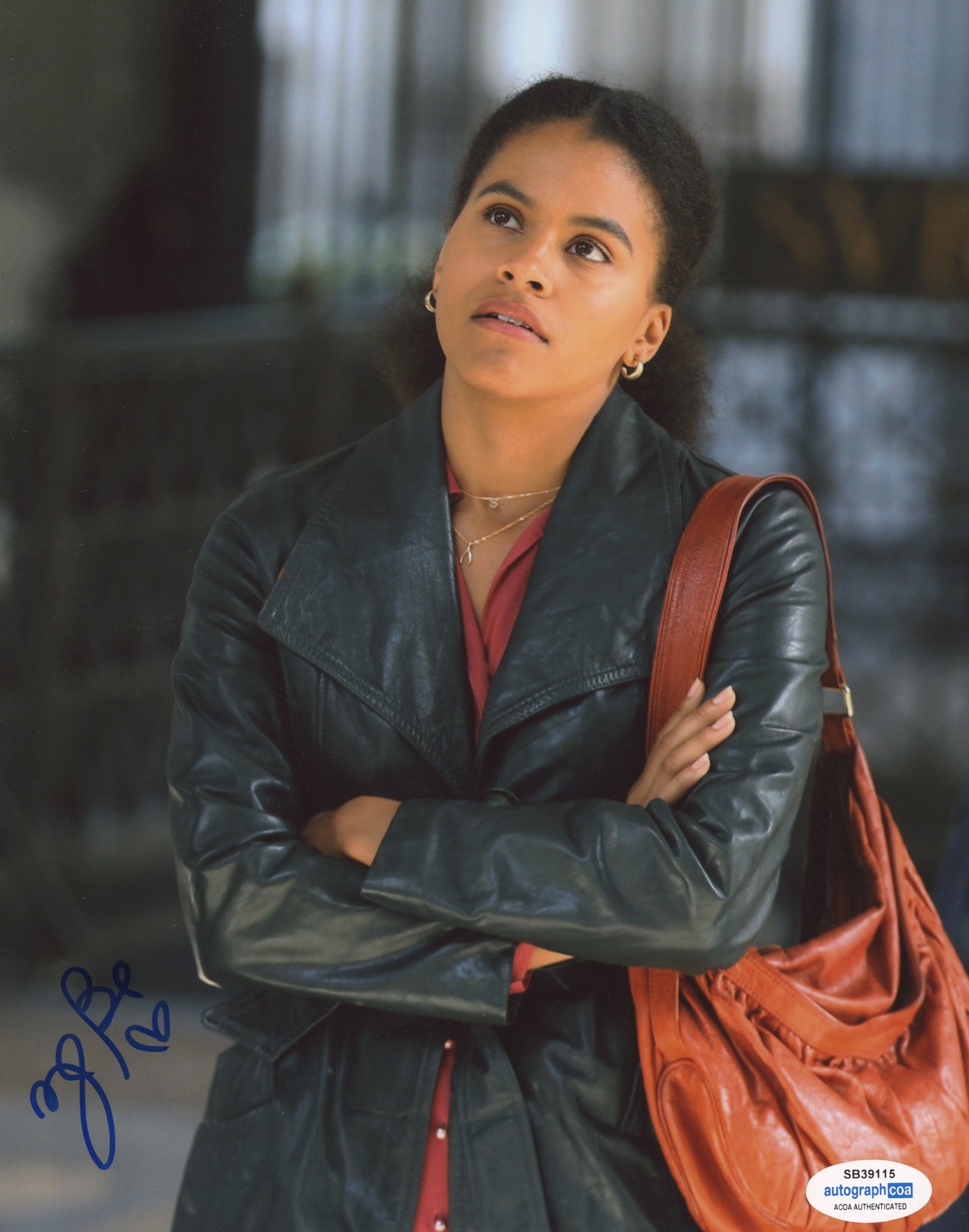 Zazie Beetz Joker Signed Autograph 8x10 Photo ACOA