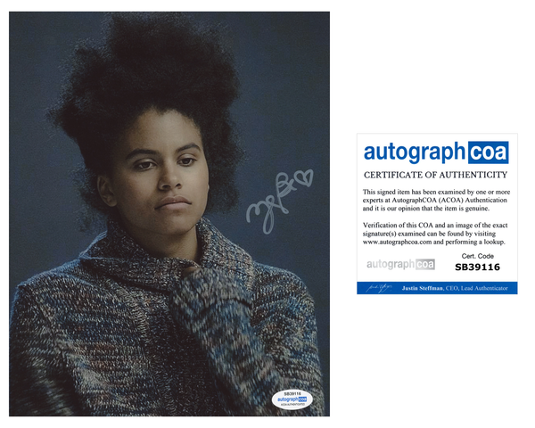 Zazie Beetz Joker Signed Autograph 8x10 Photo ACOA