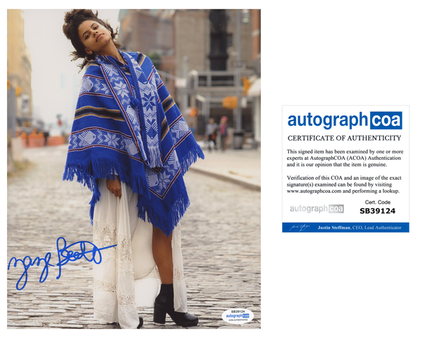 Zazie Beetz Atlanta Signed Autograph 8x10 Photo ACOA