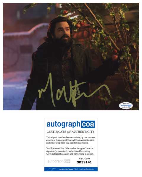 Matt Berry What we Do in Shadows Signed Autograph 8x10 Photo ACOA