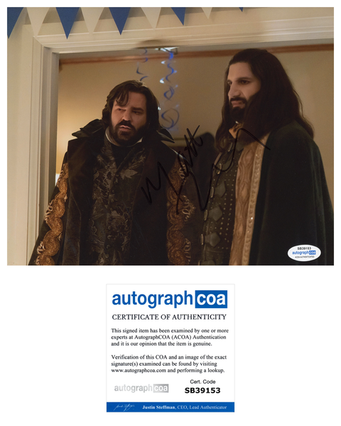 Matt Berry What we Do in Shadows Signed Autograph 8x10 Photo ACOA