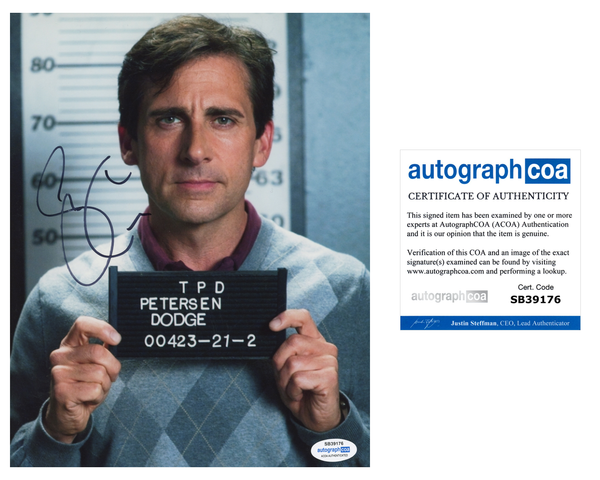 Steve Carell Seeking a Friend Signed Autograph 8x10 Photo ACOA