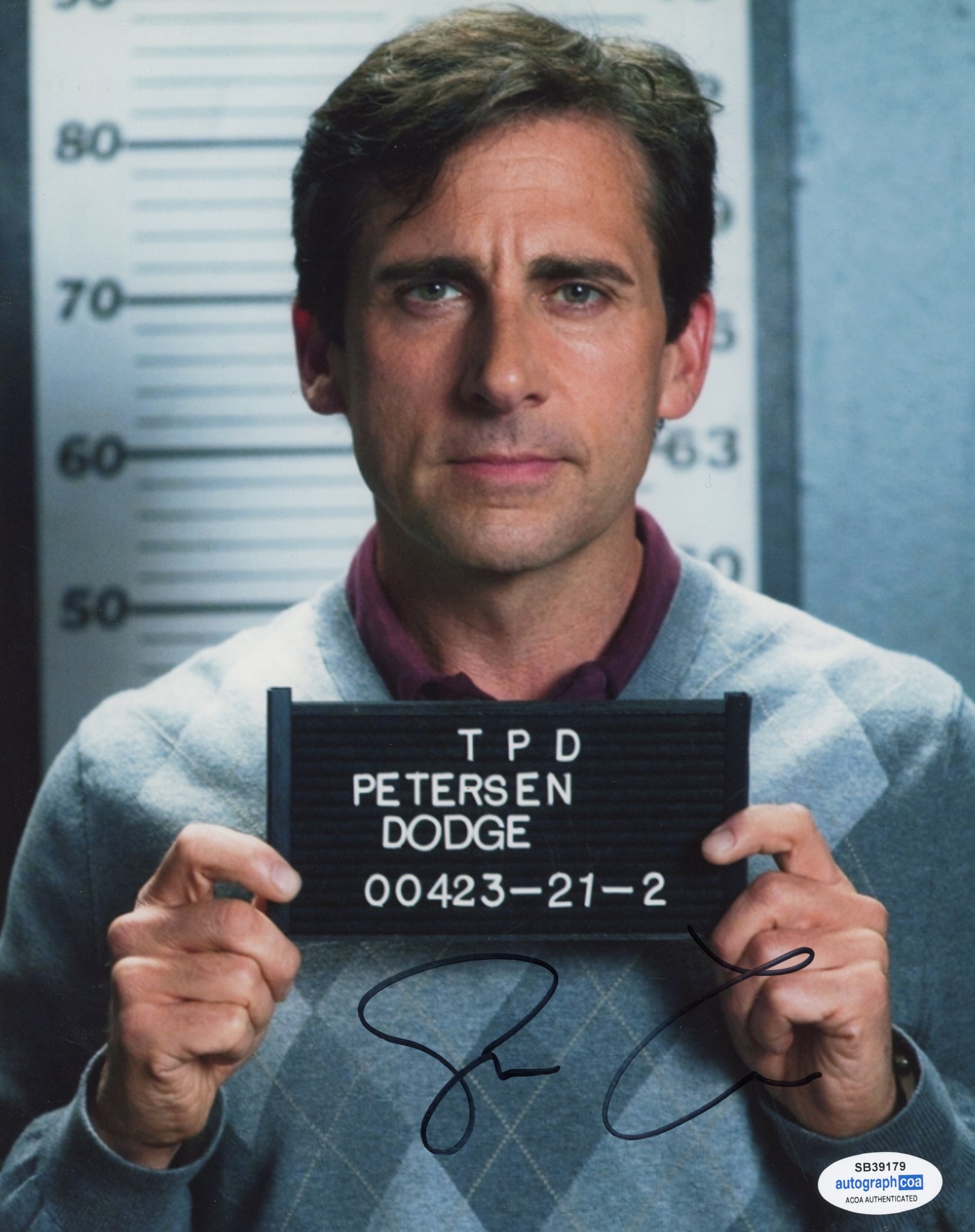 Steve Carell Seeking a Friend Signed Autograph 8x10 Photo ACOA