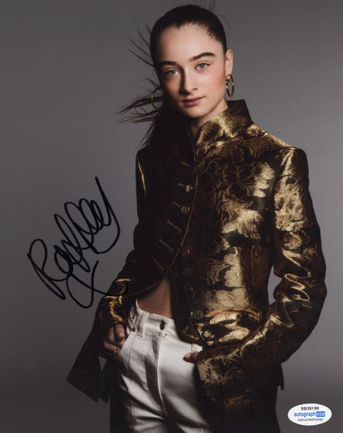 Raffey Cassidy Tomorrowland Signed Autograph 8x10 Photo ACOA