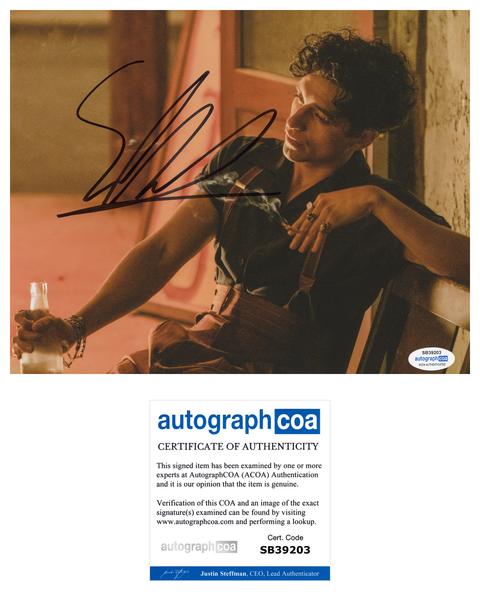 Sebastian Chacon Emergency Signed Autograph 8x10 Photo ACOA