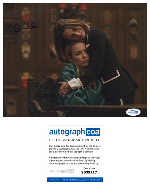 Camille Cottin Killing Eve Signed Autograph 8x10 Photo ACOA