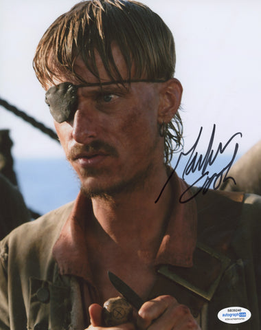 Mackenzie Crook Pirates of the Caribbean Signed Autograph 8x10 Photo ACOA