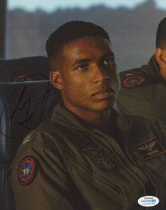 Greg Tarzan Davis Top Gun Maverick Signed Autograph 8x10 Photo ACOA