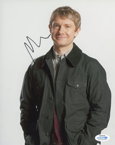 Martin Freeman Sherlock Signed Autograph 8x10 Photo ACOA