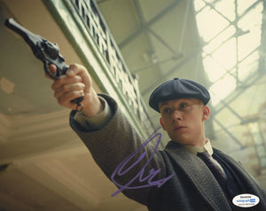 Joe Cole Peaky Blinders Signed Autograph 8x10 Photo ACOA