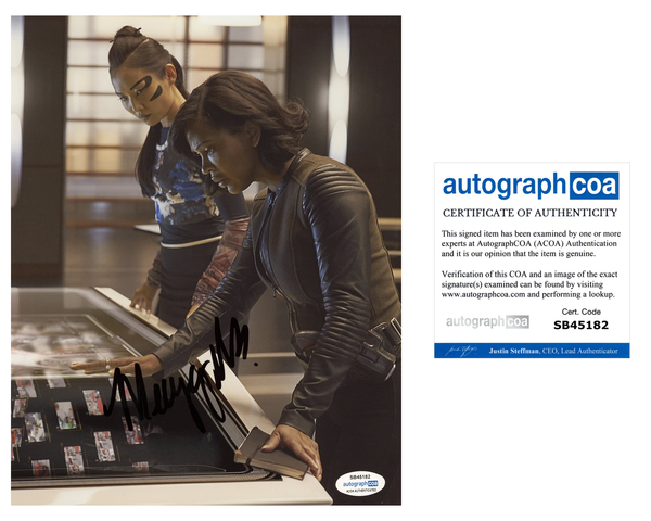 Meagan Good Minority Report Signed Autograph 8x10 Photo ACOA
