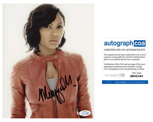 Meagan Good Minority Report Signed Autograph 8x10 Photo ACOA