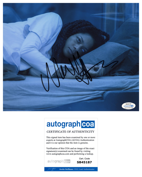 Naomie Harris 28 Days Later Signed Autograph 8x10 Photo ACOA
