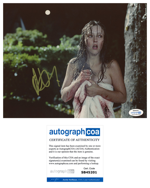 Katharine Isabelle Freddy vs Jason Signed Autograph 8x10 Photo ACOA