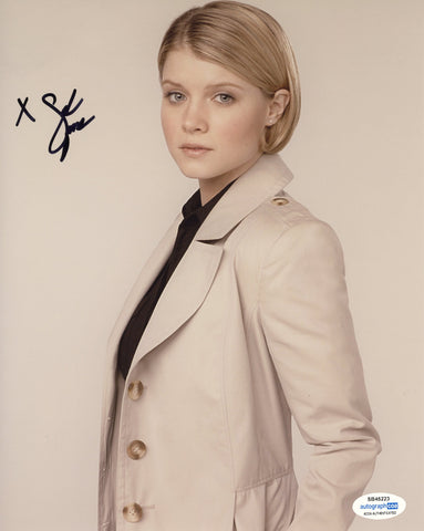 Sarah Jones Sexy Signed Autograph 8x10 Photo ACOA