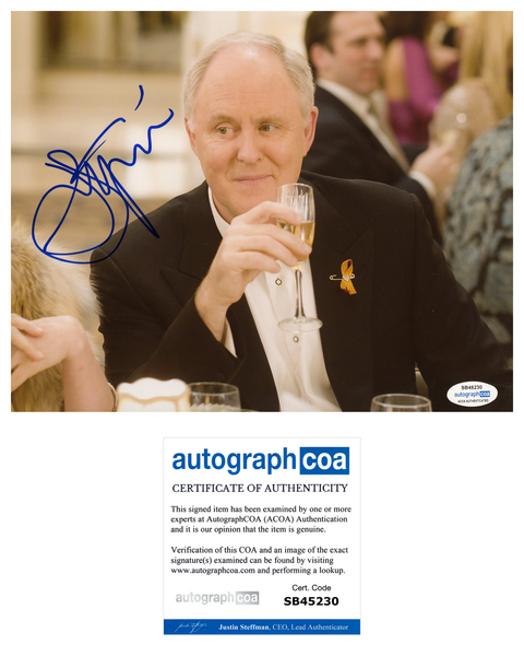 John Lithgow Confessions of a Shopaholic Signed Autograph 8x10 Photo ACOA