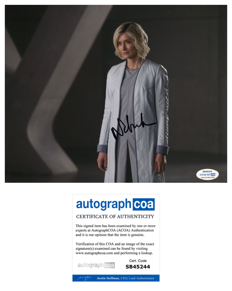 Natascha McElhone Halo Signed Autograph 8x10 Photo ACOA