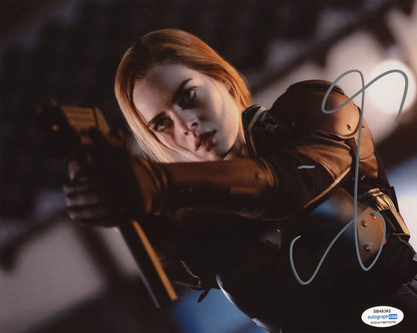 Samara Weaving Snake Eyes Signed Autograph 8x10 Photo ACOA