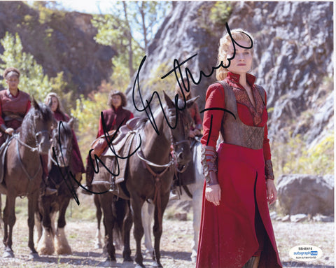 Kate Fleetwood Wheel of Time Signed Autograph 8x10 Photo ACOA