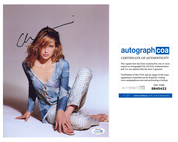 Claire Forlani Sexy Signed Autograph 8x10 Photo ACOA