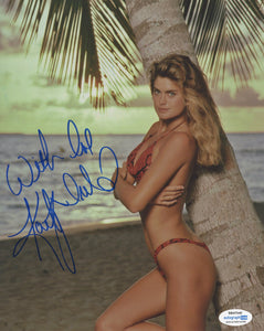 Kathy Ireland Sexy Signed Autograph 8x10 Photo ACOA