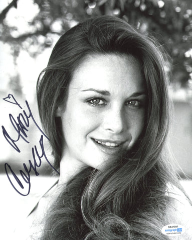 Mary Crosby Dallas Signed Autograph 8x10 Photo ACOA