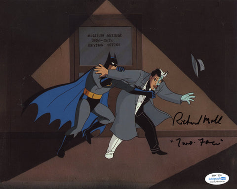 Richard Moll Batman Signed Autograph 8x10 Photo ACOA