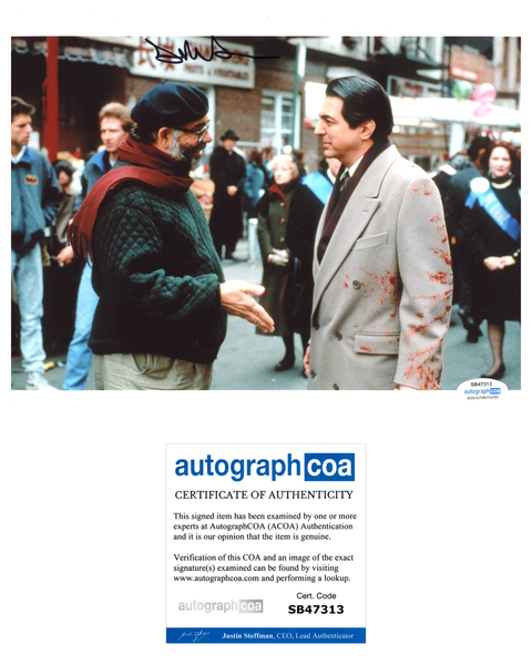 Joe Mantegna Godfather Signed Autograph 8x10 Photo ACOA