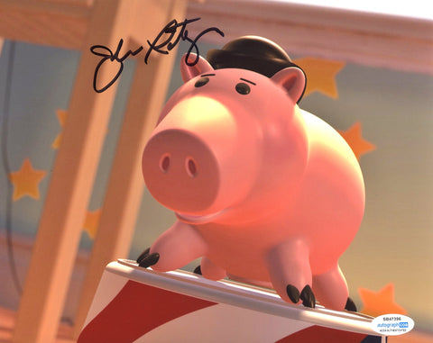 John Ratzenberger Toy Story Signed Autograph 8x10 Photo ACOA