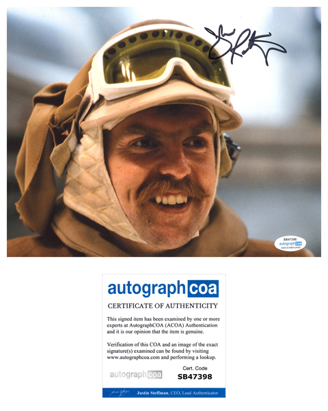 John Ratzenberger Star Wars Signed Autograph 8x10 Photo ACOA