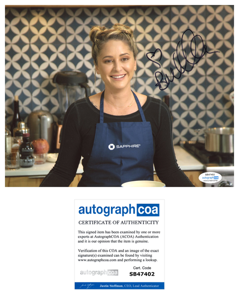 Brooke Williamson Top Chef Signed Autograph 8x10 Photo ACOA