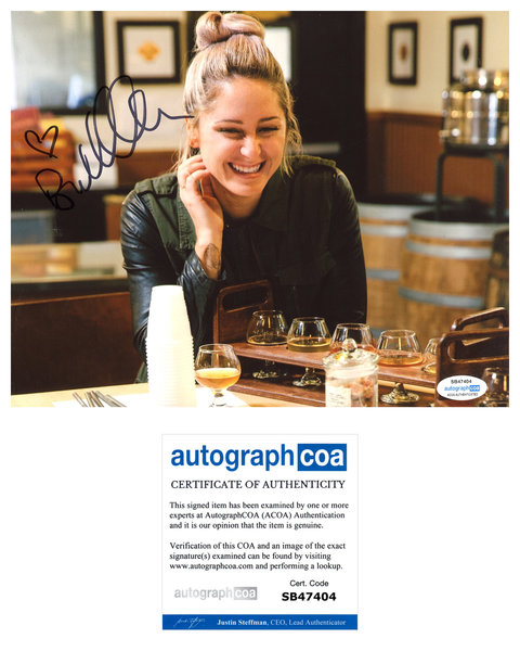 Brooke Williamson Top Chef Signed Autograph 8x10 Photo ACOA