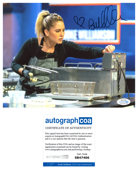 Brooke Williamson Top Chef Signed Autograph 8x10 Photo ACOA