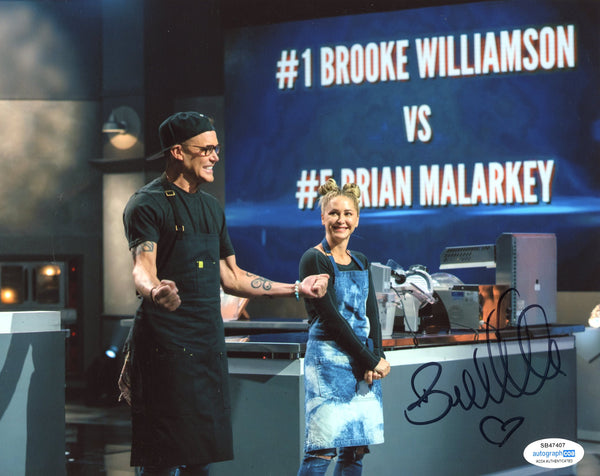 Brooke Williamson Top Chef Signed Autograph 8x10 Photo ACOA