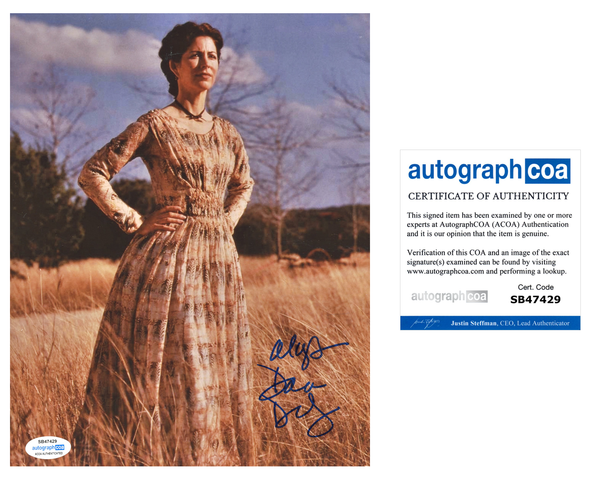 Dana Delany Tombstone Signed Autograph 8x10 Photo ACOA